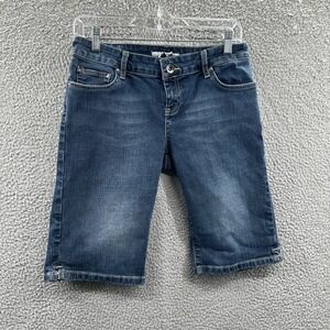 Zara Womens Denim Shorts 8 Blue Classic Casual Y2K Summer Everyday Clean Girl